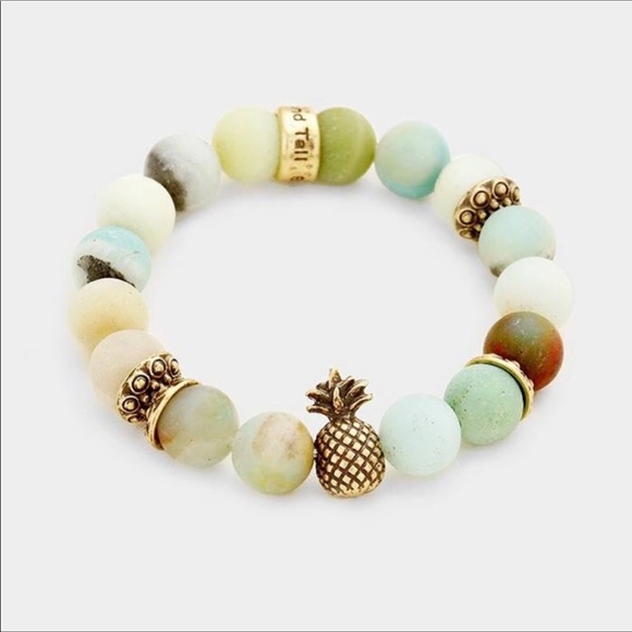 Pineapple charm bracelet NWT - Picture 1 of 1